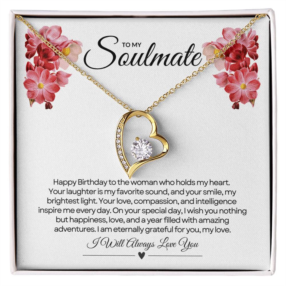 To My Love For Birthday | Shimmering Birthday Affection Necklace 💫🎁💝