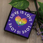 Love Is Love | Forever Love Heart Necklace: Symbolic Token of Everlasting Affection 💗⏳🔗