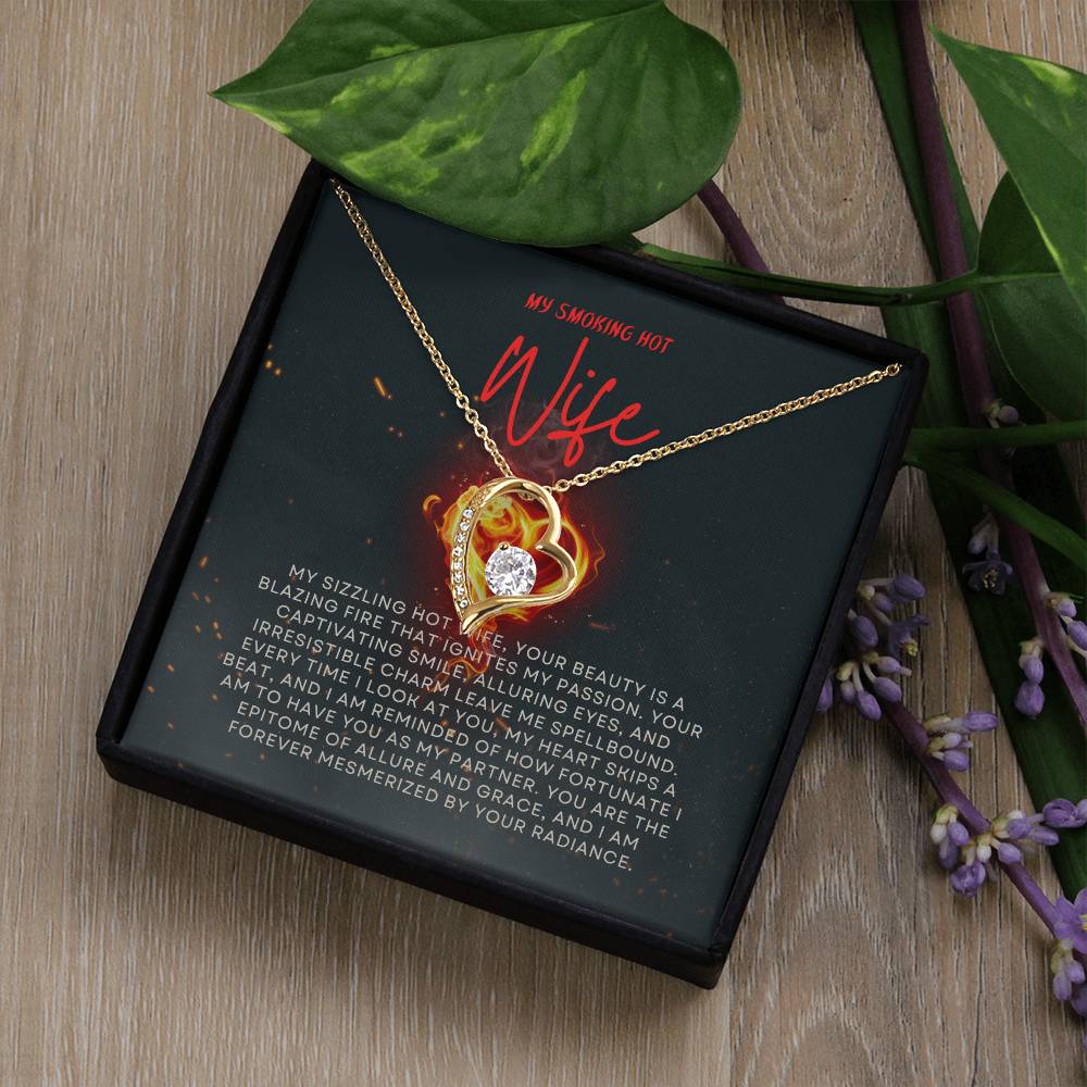 To My Wife | Endless Flame Necklace 🔥💖⌛️