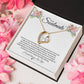 To My Love For Birthday | Gleaming Birthday Sentiments Necklace ✨💕🎈