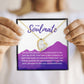 To My Soulmate | Eternal Connection Necklace: Forever Love Pendant for Her ⌛️💖🔗