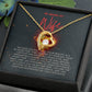 To My Wife | Endless Flame Necklace 🔥💖⌛️