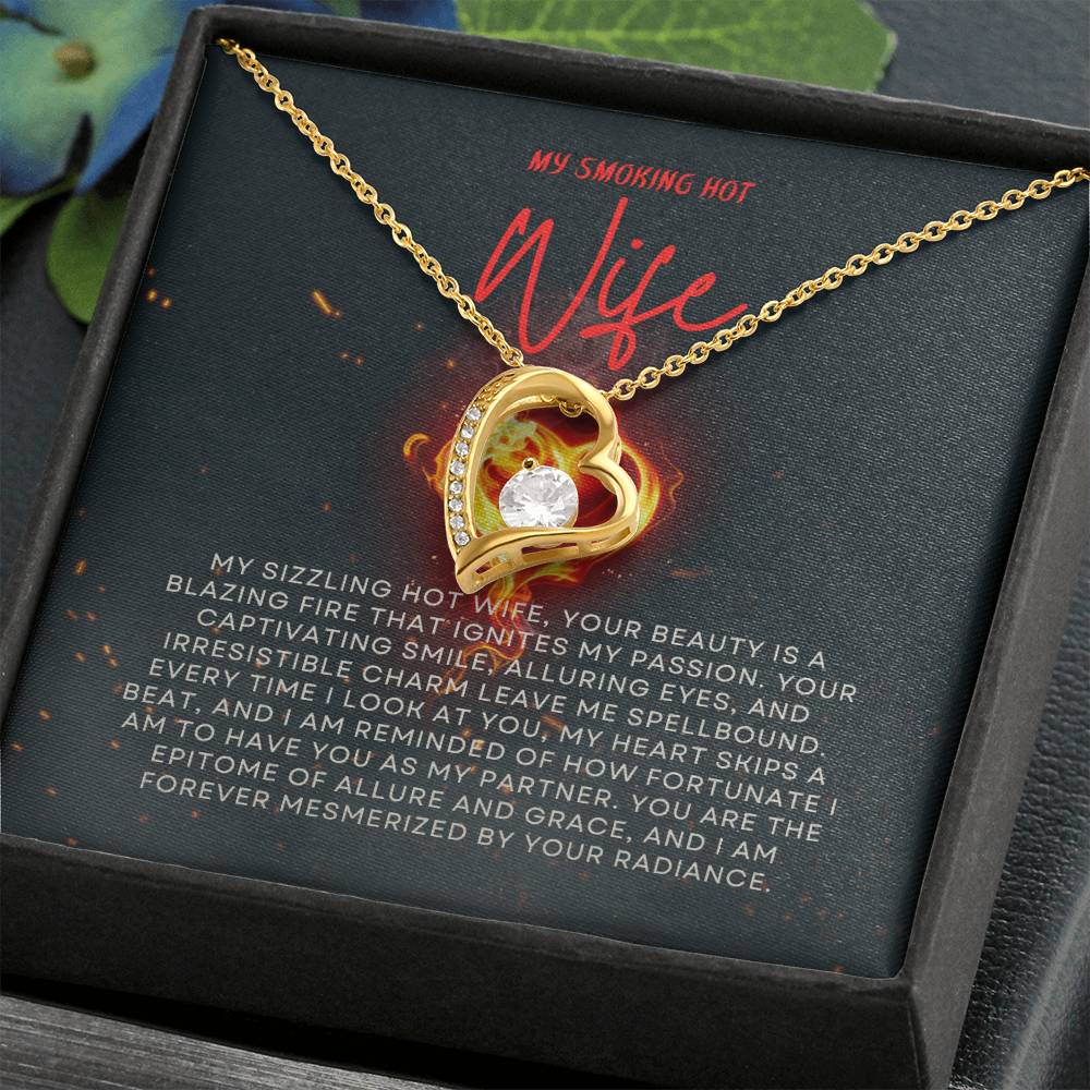 To My Wife | Endless Flame Necklace 🔥💖⌛️